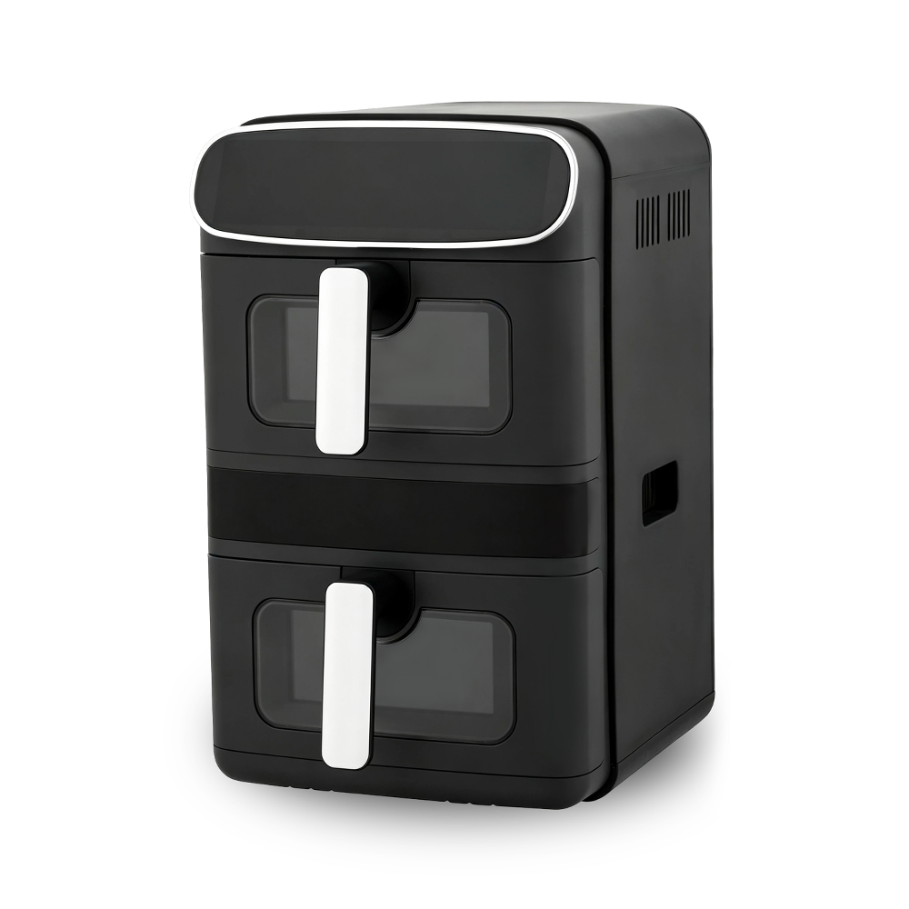 Doppelte Stapel-Luftfritteuse mit BLDC-Motor